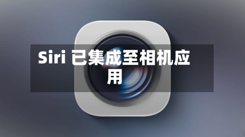 Siri 已集成至相机应用-第3张图片