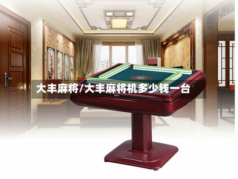 大丰麻将/大丰麻将机多少钱一台-第2张图片