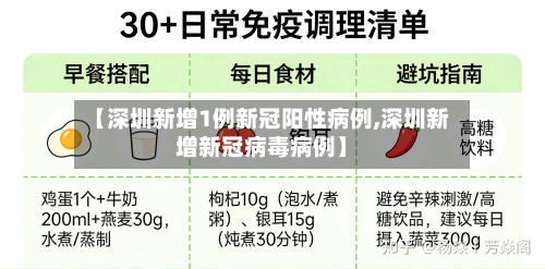 【深圳新增1例新冠阳性病例,深圳新增新冠病毒病例】