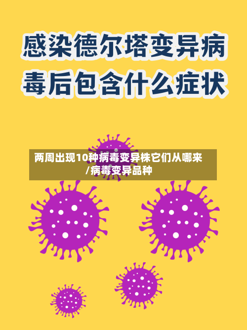两周出现10种病毒变异株它们从哪来/病毒变异品种-第2张图片