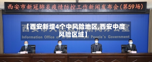 【西安新增4个中风险地区,西安中度风险区域】