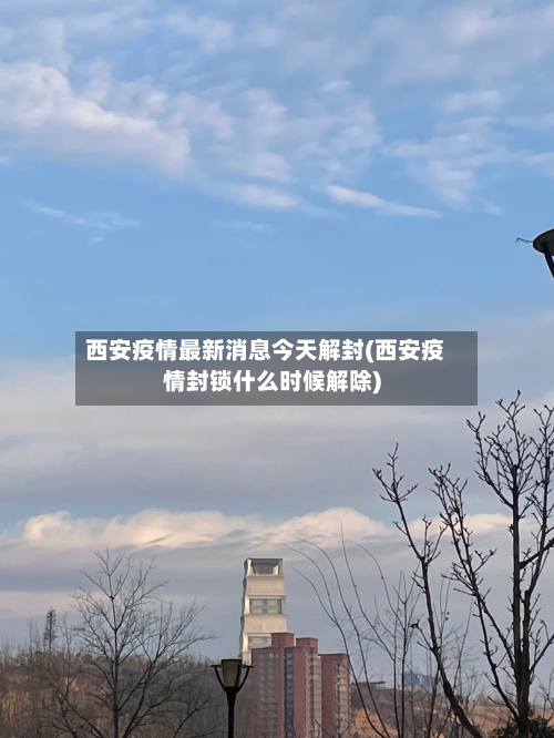 西安疫情最新消息今天解封(西安疫情封锁什么时候解除)-第2张图片