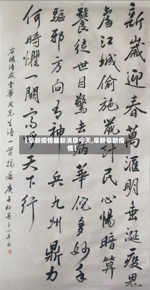 【阜新疫情最新消息今天,阜新阜新疫情】-第3张图片