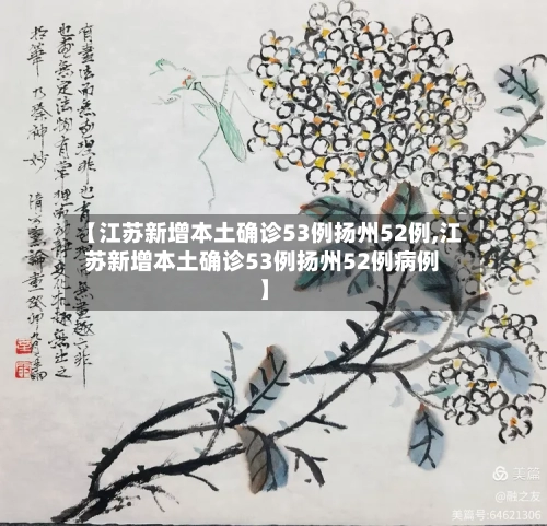 【江苏新增本土确诊53例扬州52例,江苏新增本土确诊53例扬州52例病例】