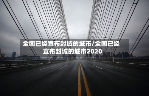 全国已经宣布封城的城市/全国已经宣布封城的城市2020-第2张图片